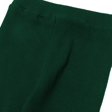 DARK GREEN PANDA PRINTED THERMAL TROUSER PAJAMA